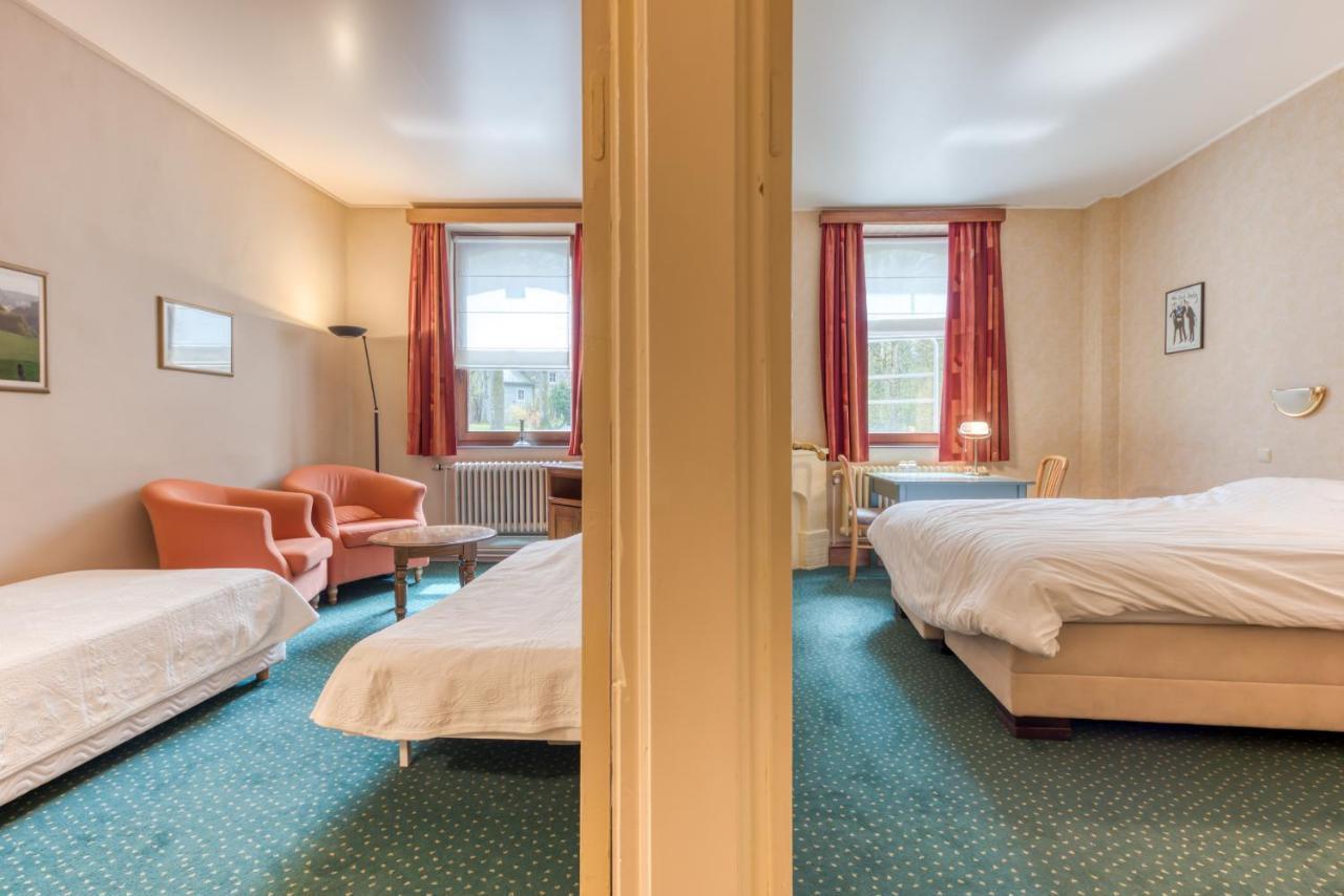 Hotel Le Cor De Chasse سانت هوبيرت المظهر الخارجي الصورة